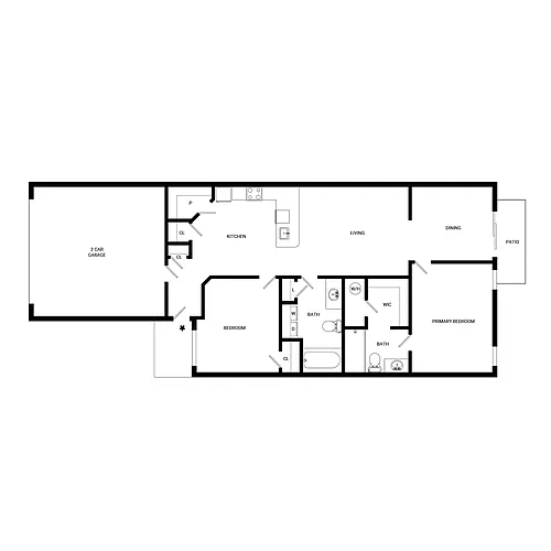 Floor plan Misty Villa