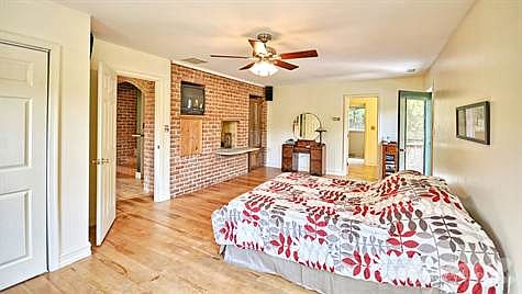 Master bedroom has a door leading to your private 8' X 10' balcony to glaze at the stars.