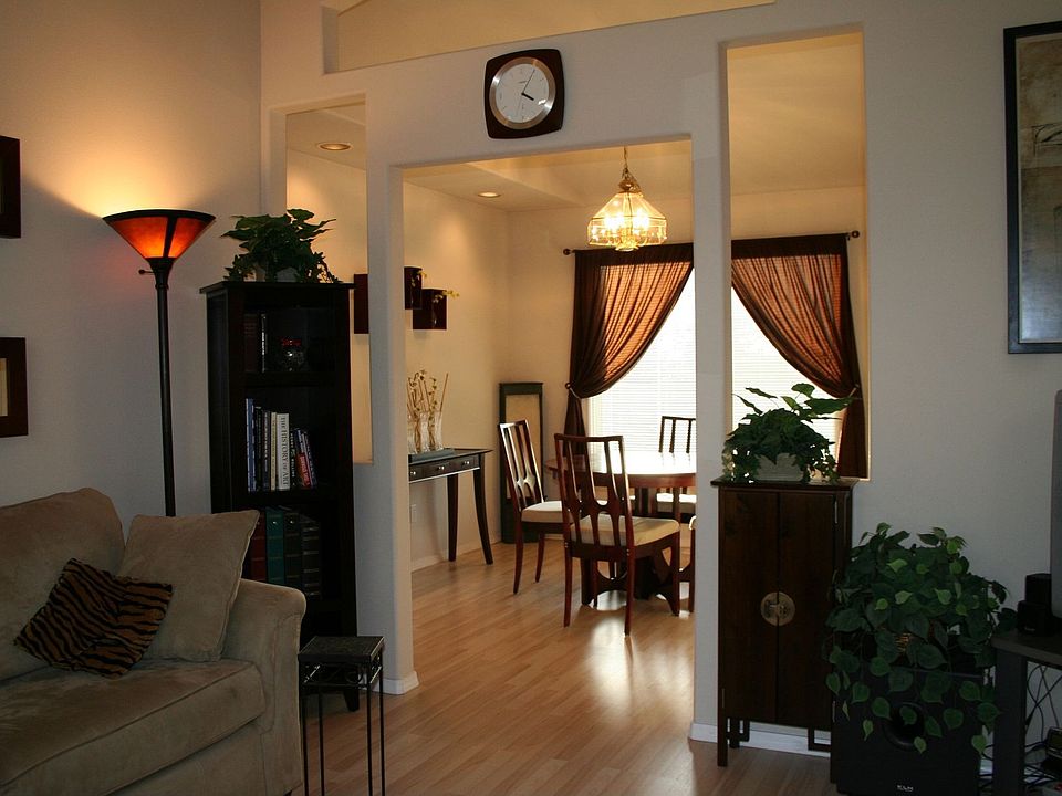 Extra architectural elements give the home character.