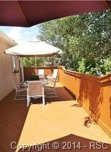 Private Deck Surrounded By Trees