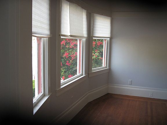 living room - bay window