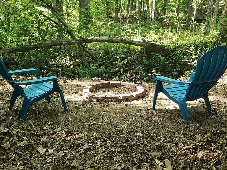 Relax and unwind creek side.