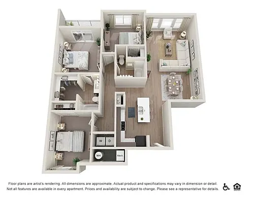 Floor plan 3X2-1227