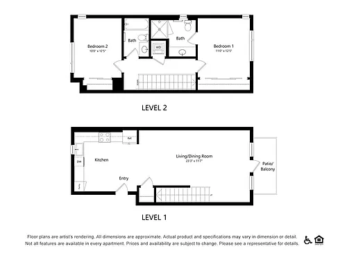 Floor plan TH-B1