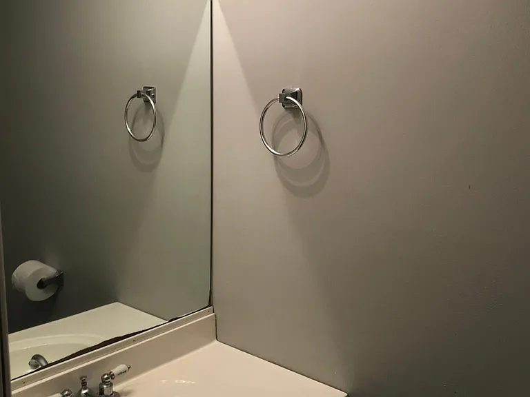 Half bathroom on first floor