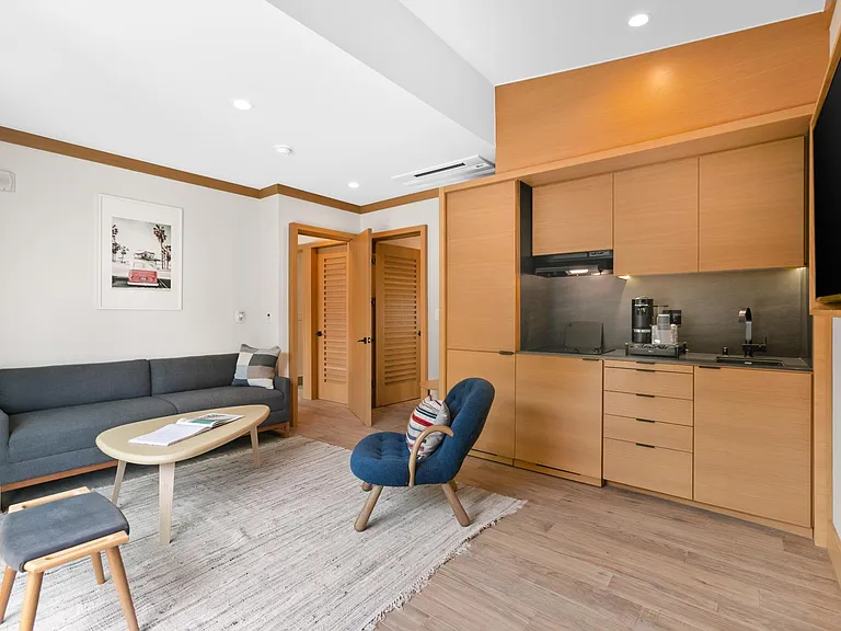 Everything you need in your suite by the beach.