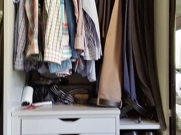 1/3 of His Closet