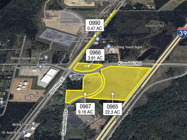 000 KOWALSKI ROAD #Queenland Dr, Old Hw, Kronenwetter, WI 54455