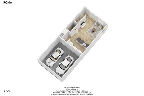 Floor plan B1 - Roma