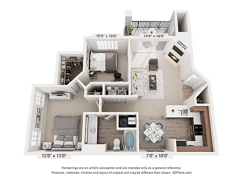 Floor plan Sun Bear