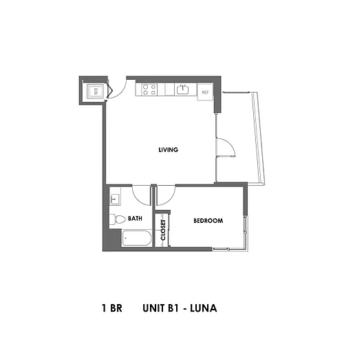 Floor plan B1