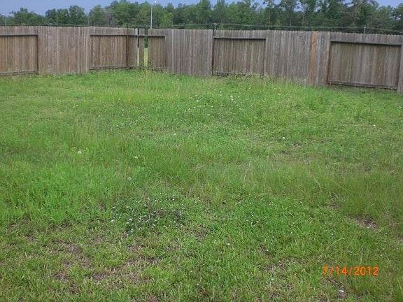 Big back yard