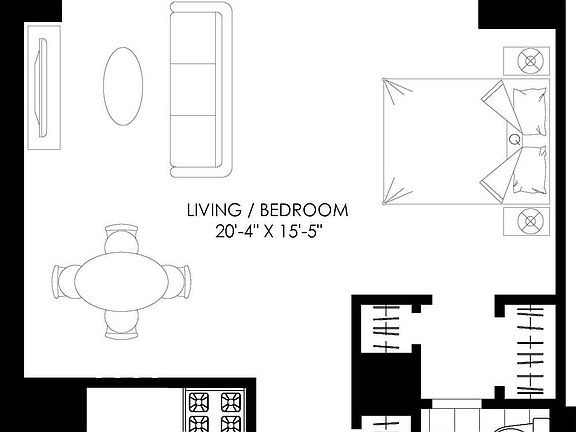 2nd image of 310 Greenwich St #3105A