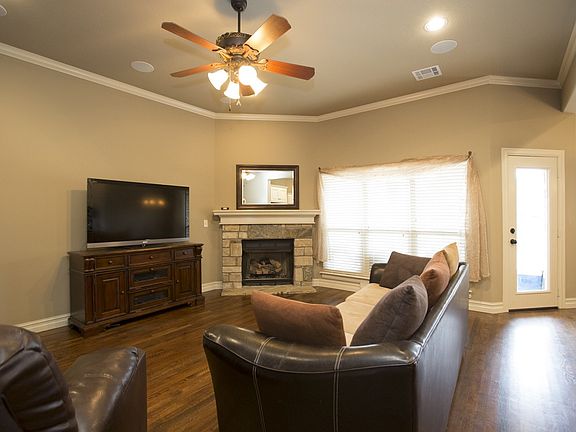 Large living with recessed lighting