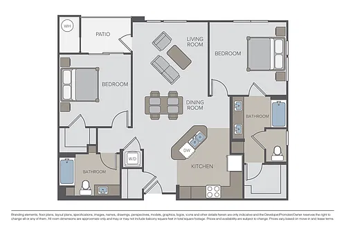 Floor plan Tranquility