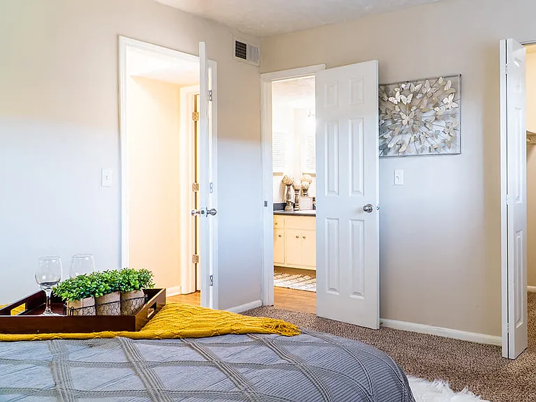 Bedroom with Connected Bathroom