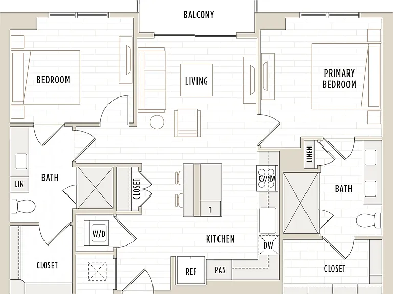 B3.3 | 2 Bed 2 Bath B3.3 | 2 Bed 2 Bath