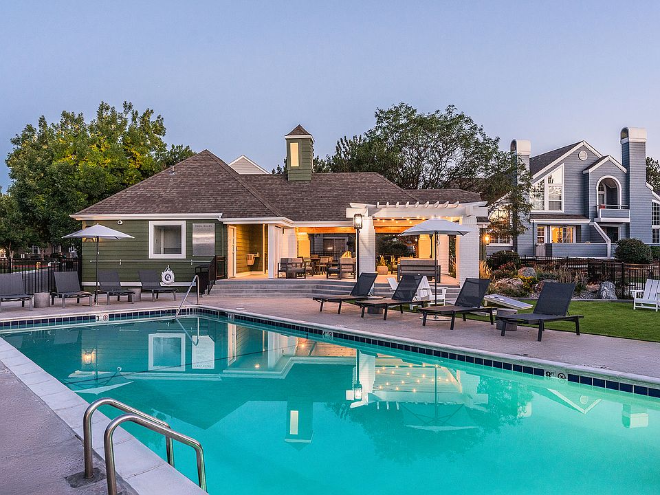 Relax at the beautiful outdoor pool area