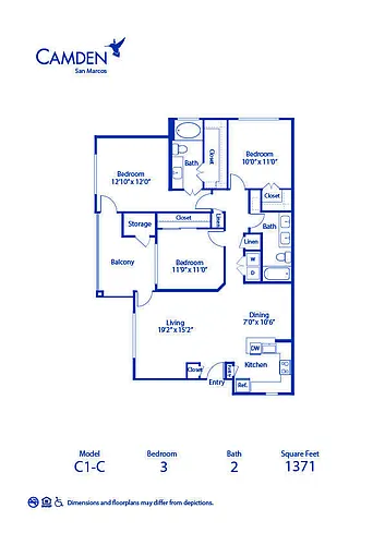 Floor plan C1-C