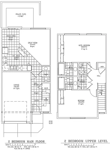 Floor plan SPV Townhomes