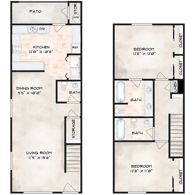 Floor plan Cimmaron