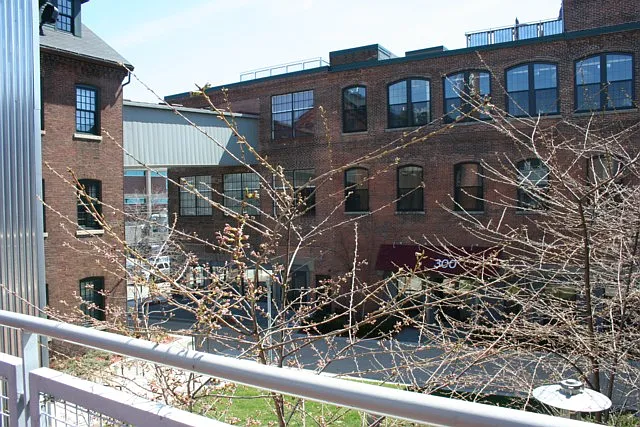 Private Balcony for Unit 211