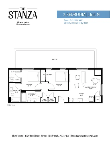 Floor plan Unit Type N