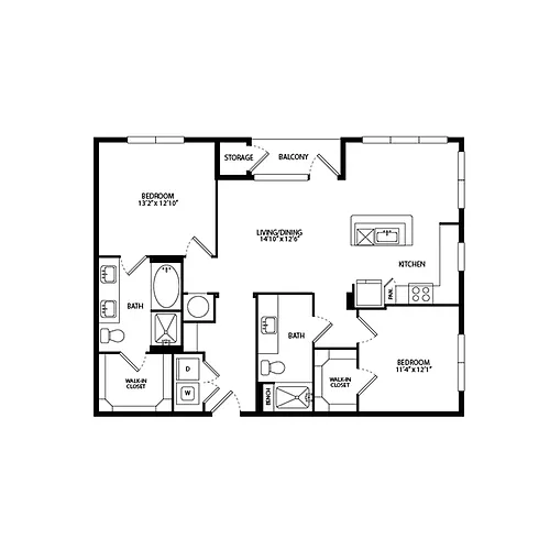 Floor plan B2