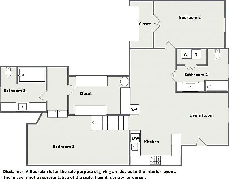 2 bed, 1150 sqft, $1,650 — Photo 3