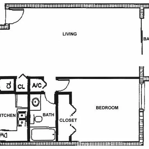 Floor plan B Model