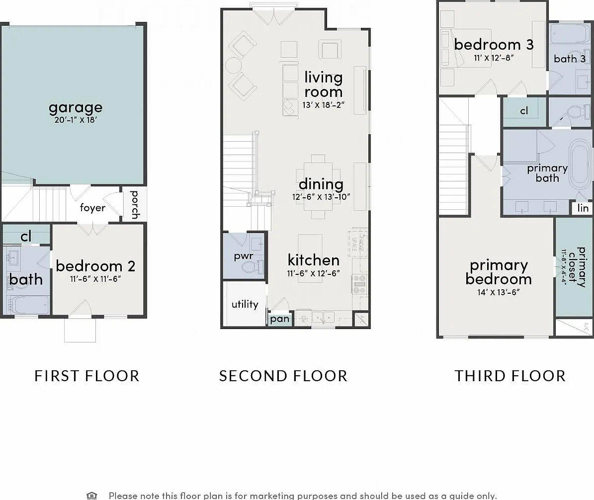 3 bed, 3.5 bath, 1776 sqft, $2,695 — Photo 2