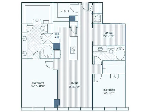 Floor plan B2D