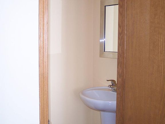 half bath off kitchen