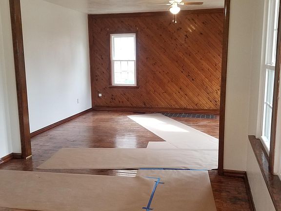 Dining and living rooms