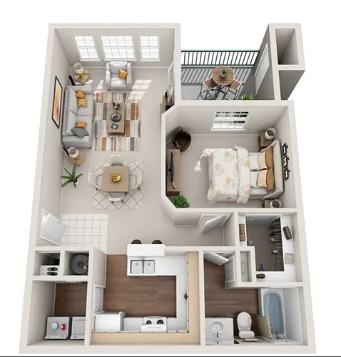 Floor plan Cottonwood