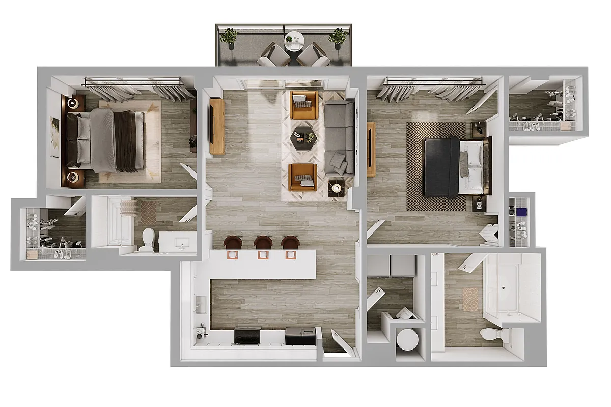 Floor plan B6 North