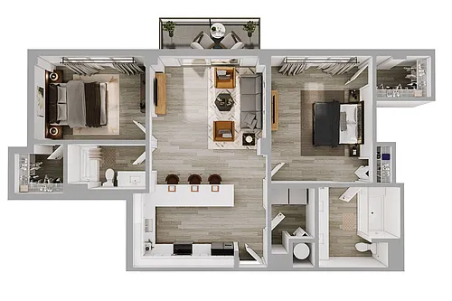 Floor plan B6 North