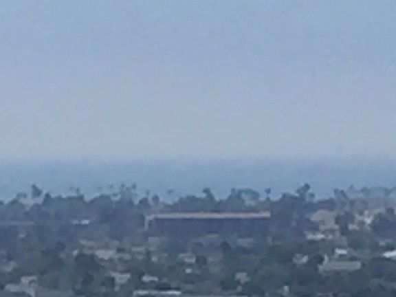 Spectacular view from balcony