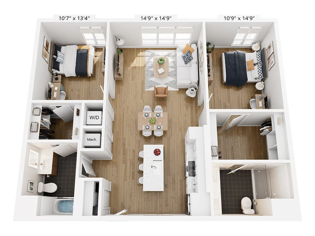 Floor plan B11