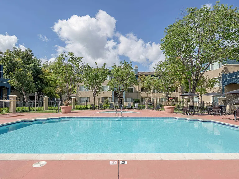 One of Two Swimming Pools