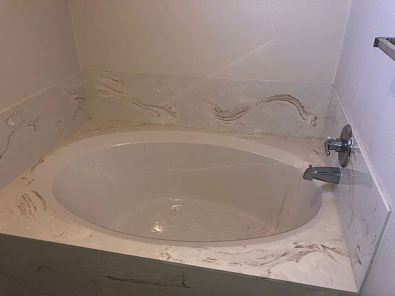 Master bath garden tub