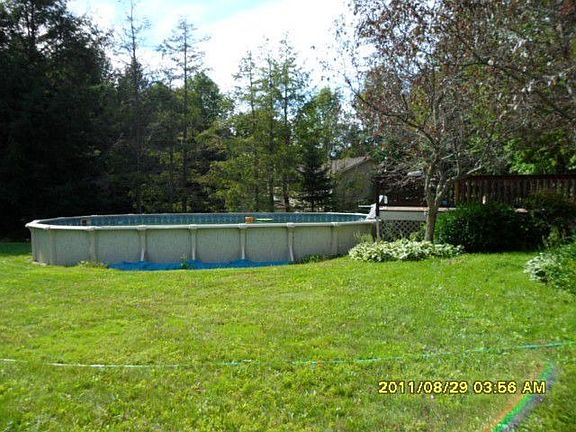 Abpve Groung Pool Attached to Decking