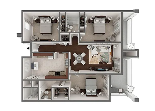 Floor plan Topaz