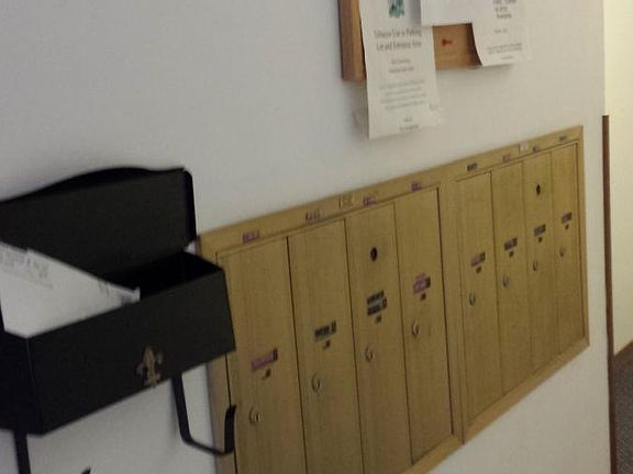 inside mailbox
