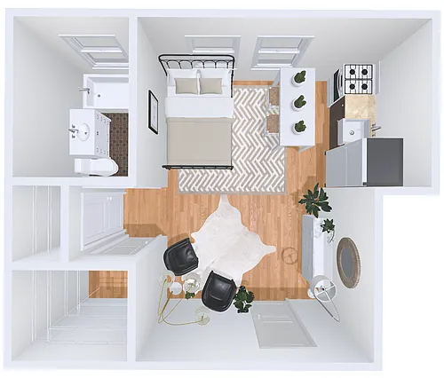 Floor plan studio 3