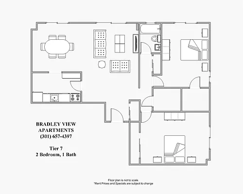 Floor plan Tier 7