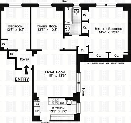 1st image of 522 W End Ave APT 3C