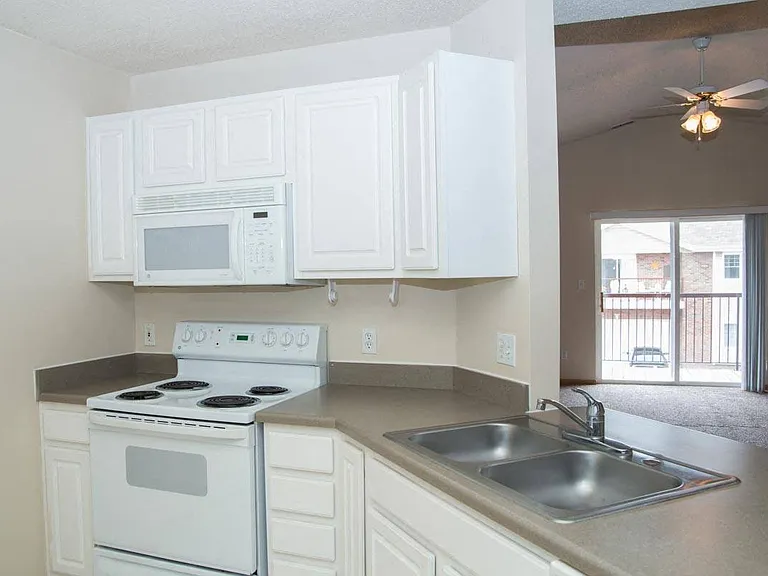Our Reservoir floor plan has an extra roomy kitchen.