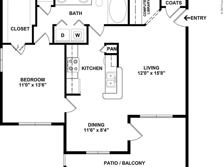 One bedroom apartment in Round Rock, Texas. One bedroom apartment in Round Rock, Texas.