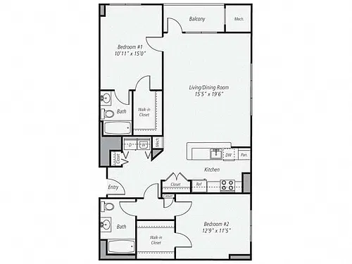 Floor plan B4